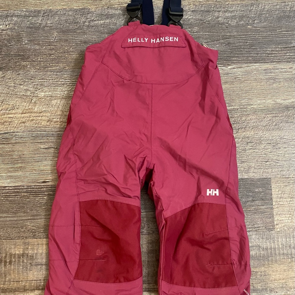 Kid’s Girl Helly Hansen Rider 2.0 Ski Bib Pants Size 94/3